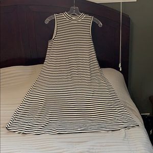 Maternity mock turtle neck dress